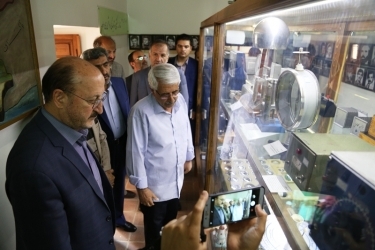 استاندار قزوین از موزه فرهنگ و آموزش بازدید کرد