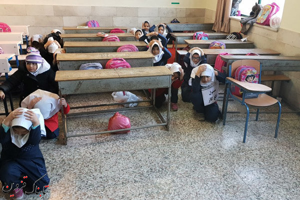 آغاز بیستمین مانور سراسری زلزله در مدارس قزوین