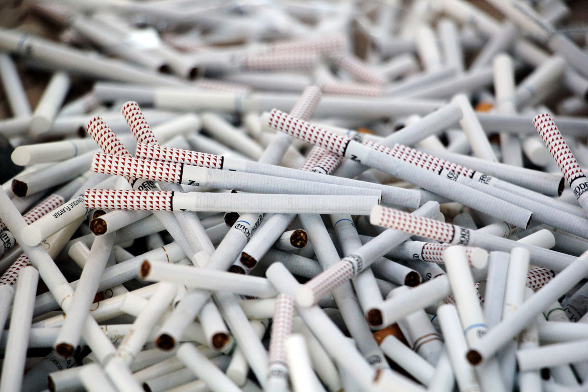 محکومیت میلیاردی قاچاقچی  سیگار در قزوین
