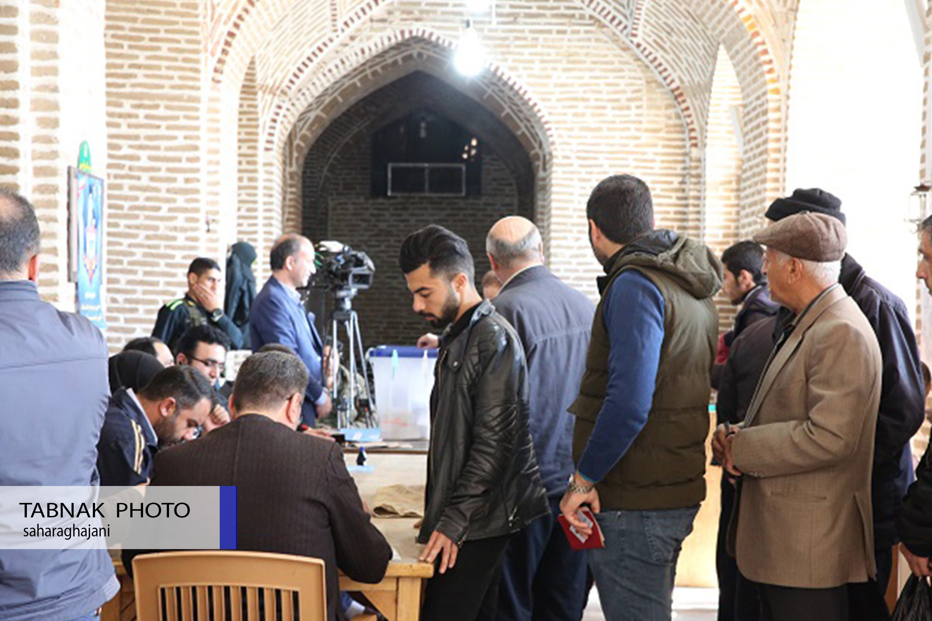 حضورپرشور مردم قزوین در انتخابات