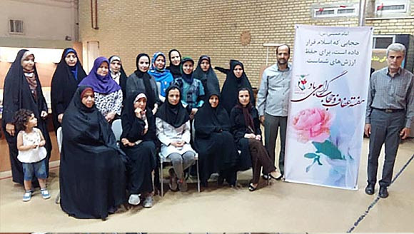 برگزیدگان مسابقه تیراندازی بانوان شاهد و ایثارگر قزوین