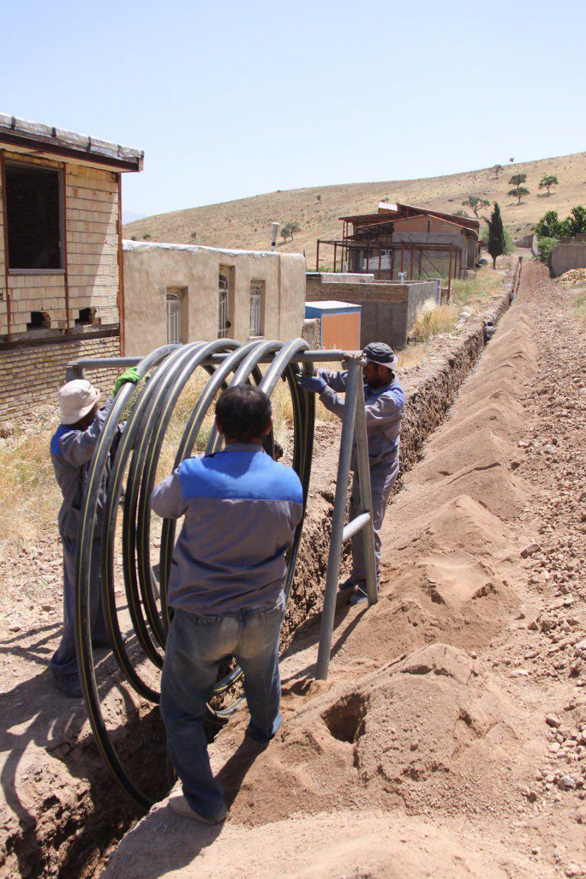 شبکه گذاری بیش از 122 کیلومتر در استان