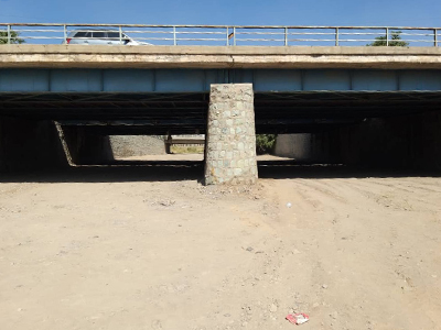 عملیات عمرانی مرمت و اصلاح پل رودخانه ای غدیر به پایان رسید