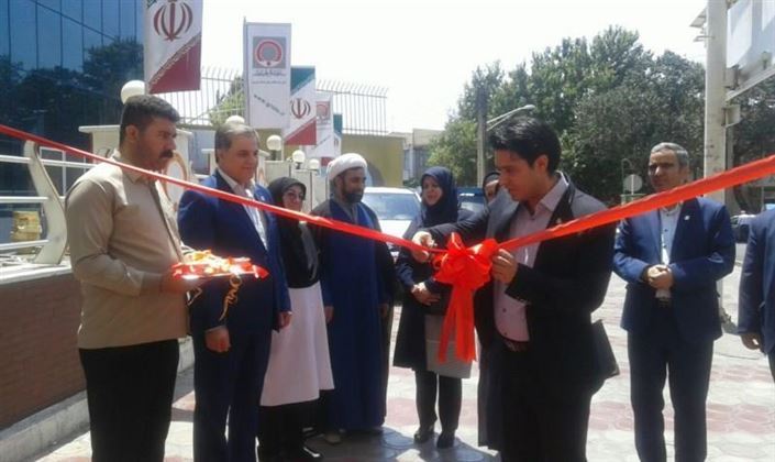 افتتاح اولین تلویزیون شهری سازمان انتقال خون ایران در قزوین