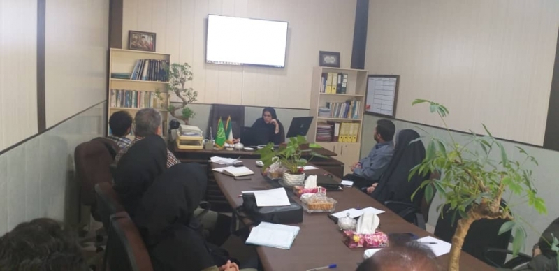 دوره آموزش نرم افزار GIS در بخش آب و خاک استان قزوین