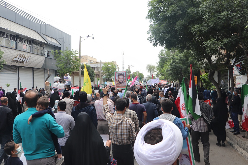 راهپیمایی روز جهانی قدس در قاب تصویر